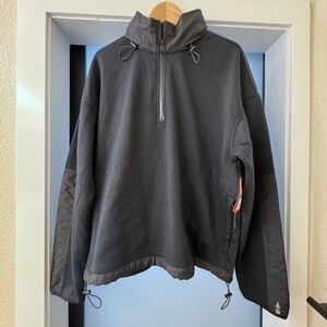 Nordstrom Bass Outdoor 1/2 Zip 🔥 Packable hood Jacket